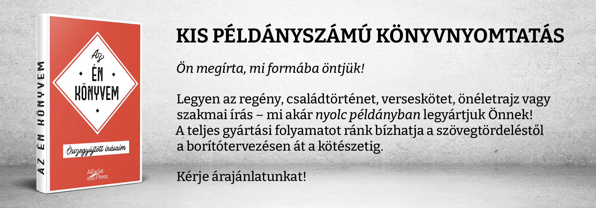Kis példányszámú könyvgyártás